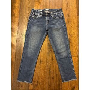 Vigoss cropped straight leg denim jeans 10 31